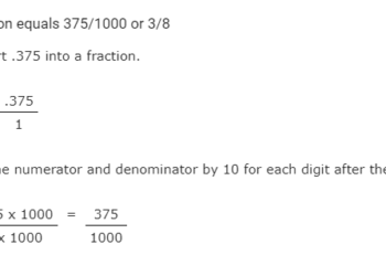 .375 as a fraction