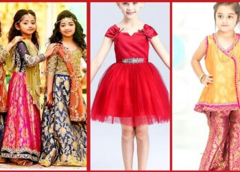 How To Make Simple Party Wear Dress For Kids