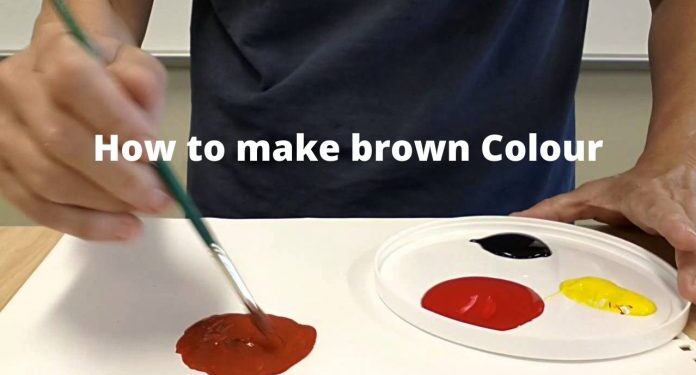 how to make brown paint