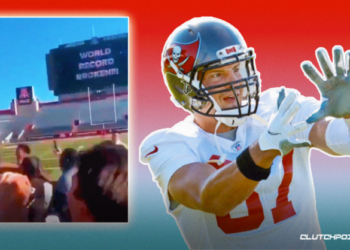 rob gronkowski guinness world record