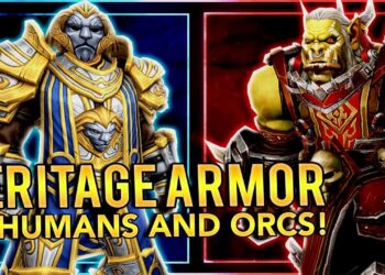 The Strength of the Nightborne Armor Set